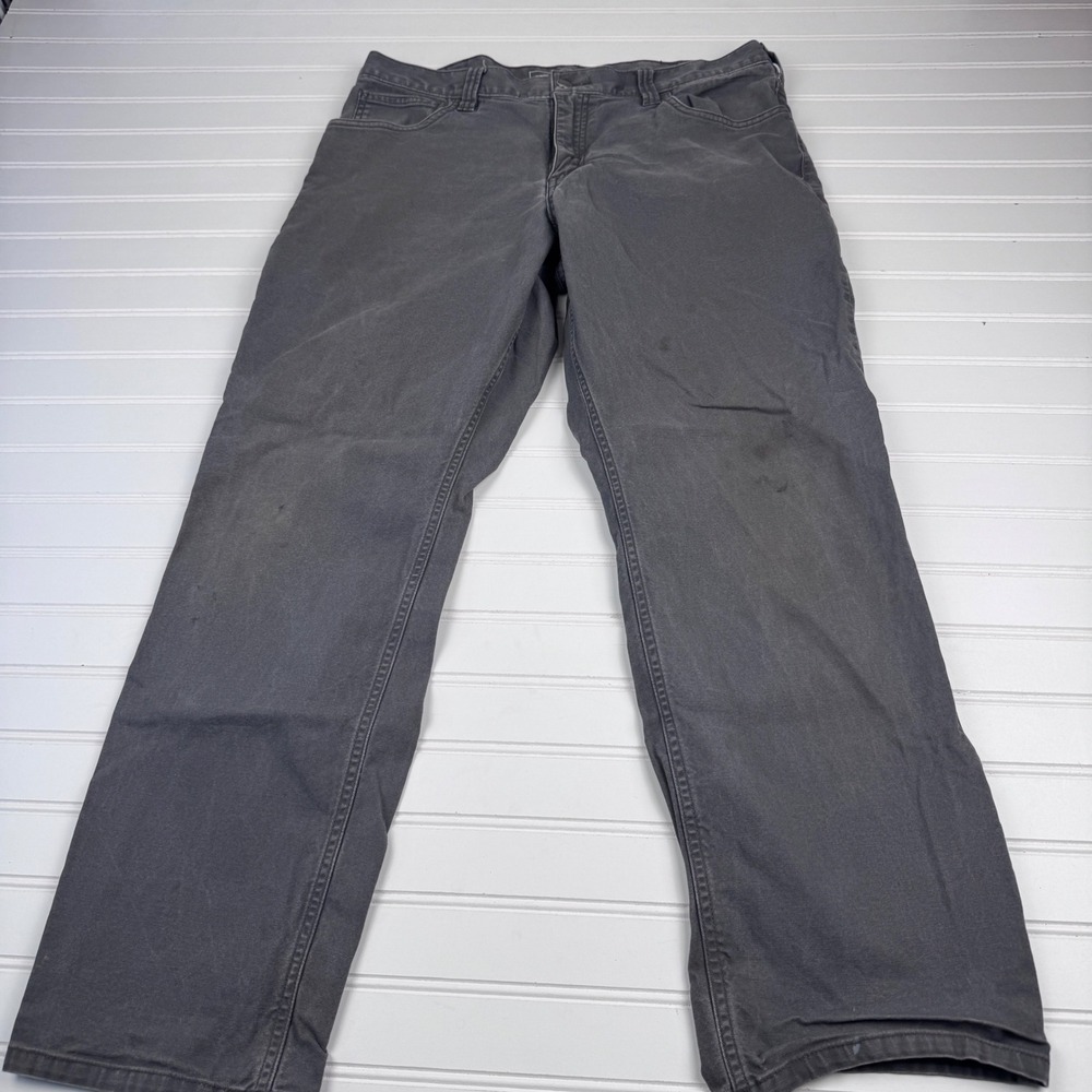 Carhartt Men's 34x30 Relaxed Fit Work Pants Dark Gray